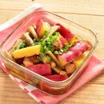 さつまいもとごぼうの甘辛煮物の常備菜・作り置きレシピ