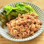 豚肉の和風わさび漬け焼きの常備菜・作り置きレシピ