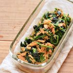 魚介の旨味。ほうれん草とツナのオイスター炒めの常備菜・作り置きレシピ