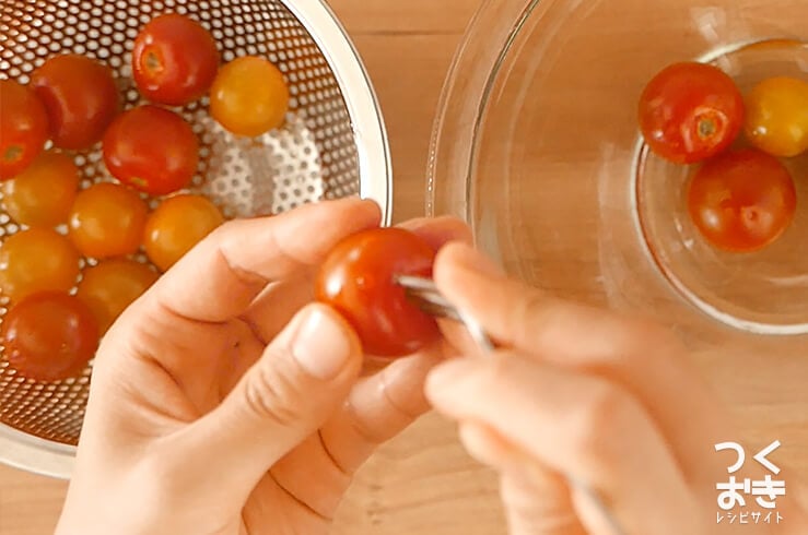 ミニトマトのはちみつマリネのレシピ 作り方 つくおき