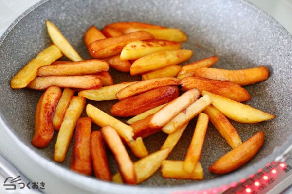 じゃがいもとさつま揚げの醤油炒めのレシピ 作り方 つくおき
