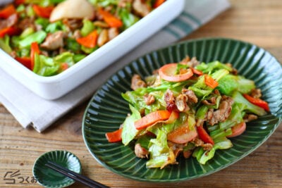豚肉の野菜炒めの料理写真
