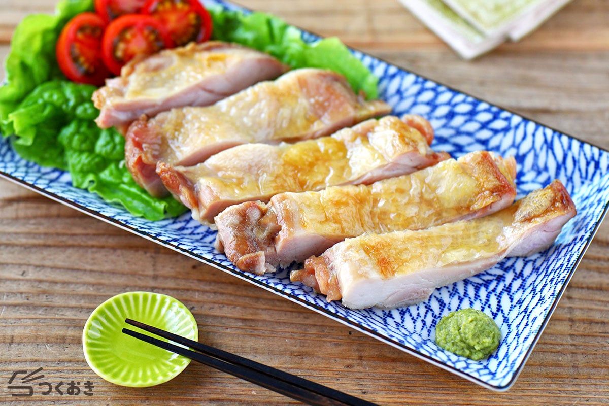 鶏肉の塩漬け焼き