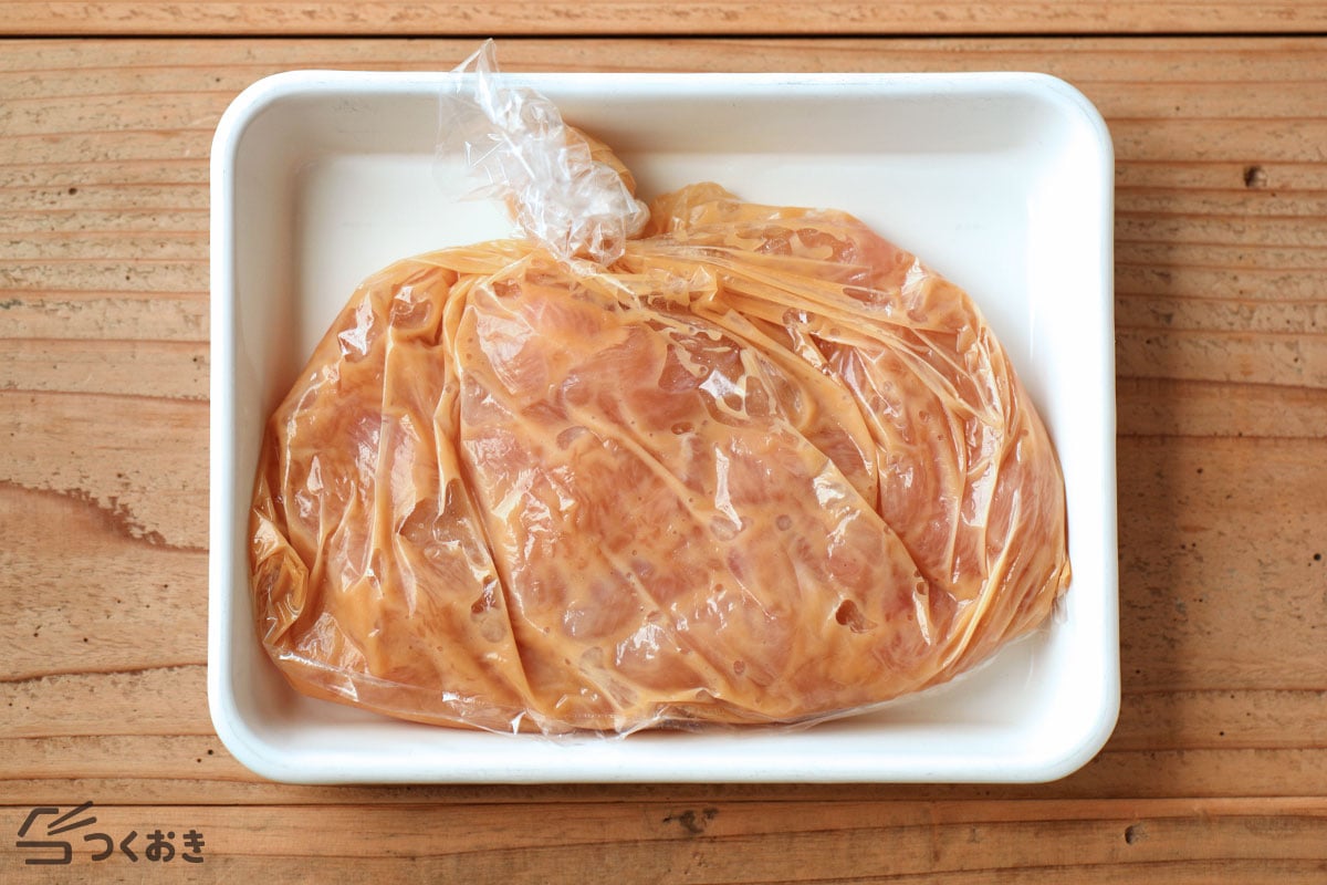 鶏むね肉の西京焼きの保存写真