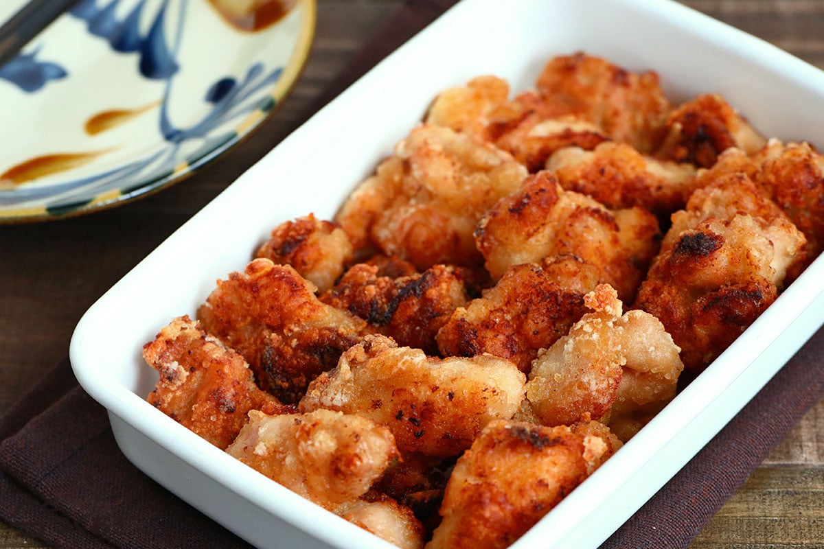鶏のコク旨みそから揚げ