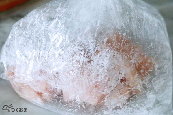 鶏むね肉となすの揚げびたしの手順写真その4