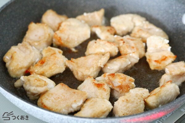 鶏むね肉となすの揚げびたしの手順写真その5
