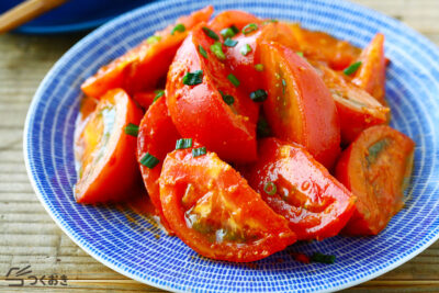 韓国風おつまみトマトの料理写真