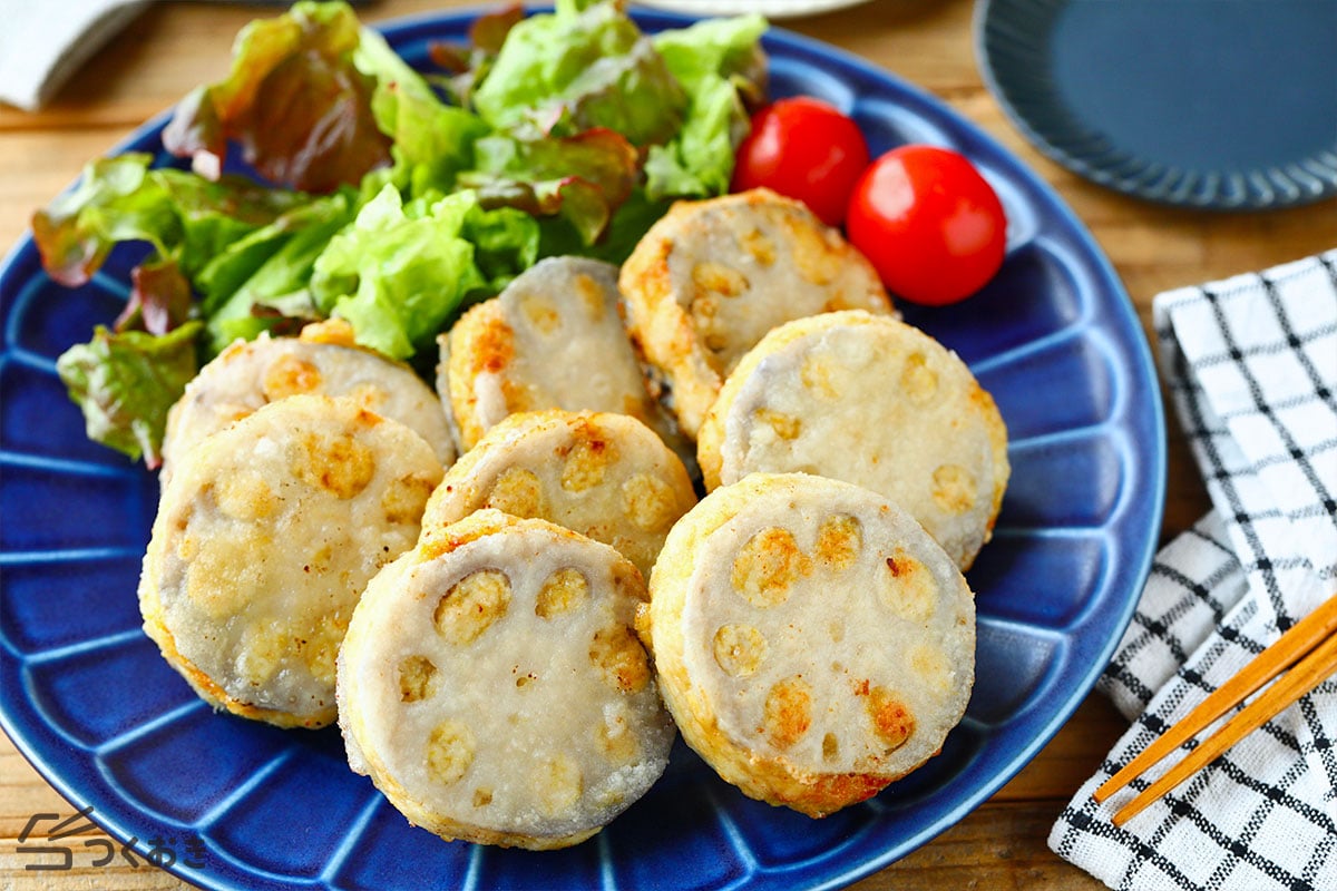 れんこんのはさみ揚げ カレー風味