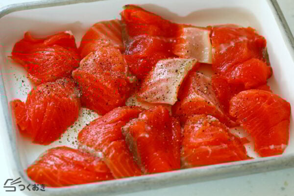 鮭マヨのレシピ/作り方 | つくおき