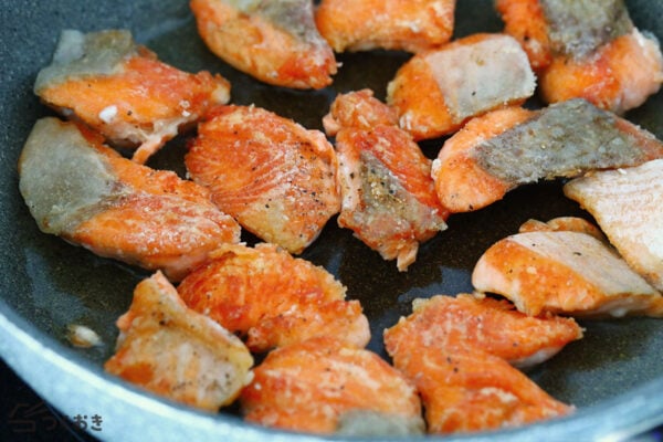 鮭マヨのレシピ/作り方 | つくおき