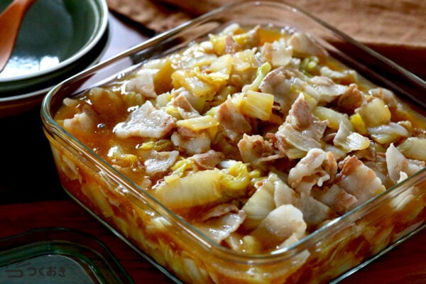 豚バラ肉と白菜のうま煮の写真
