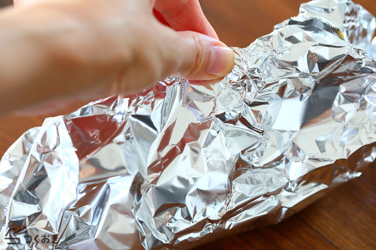 手間いらず 基本の鮭のホイル焼きの手順写真その4