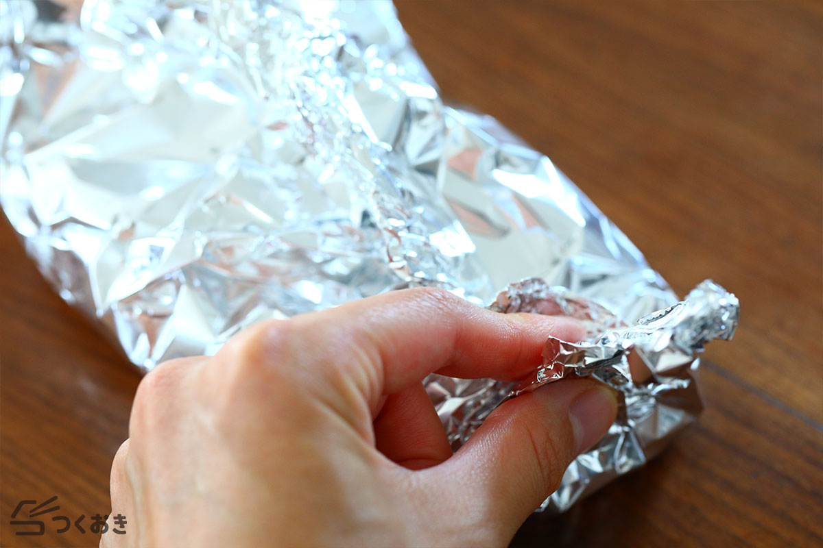 手間いらず 基本の鮭のホイル焼きの手順写真その5