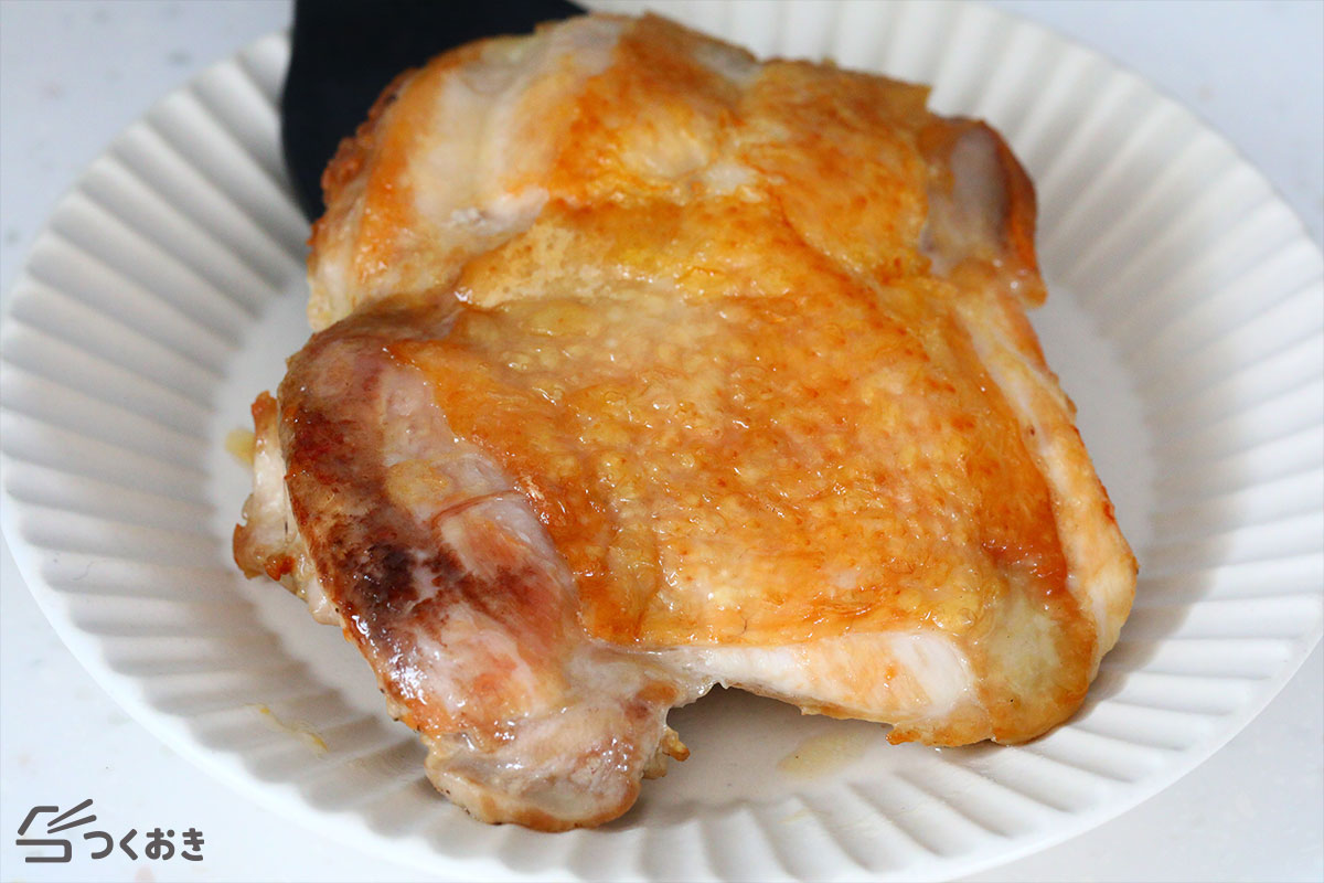 皮パリッ!鶏もも肉の照り焼きチキンの手順写真その4