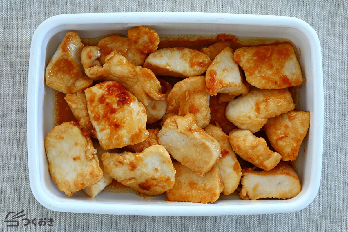 かんたん！鶏むね肉のやわらかマヨ焼きの保存写真