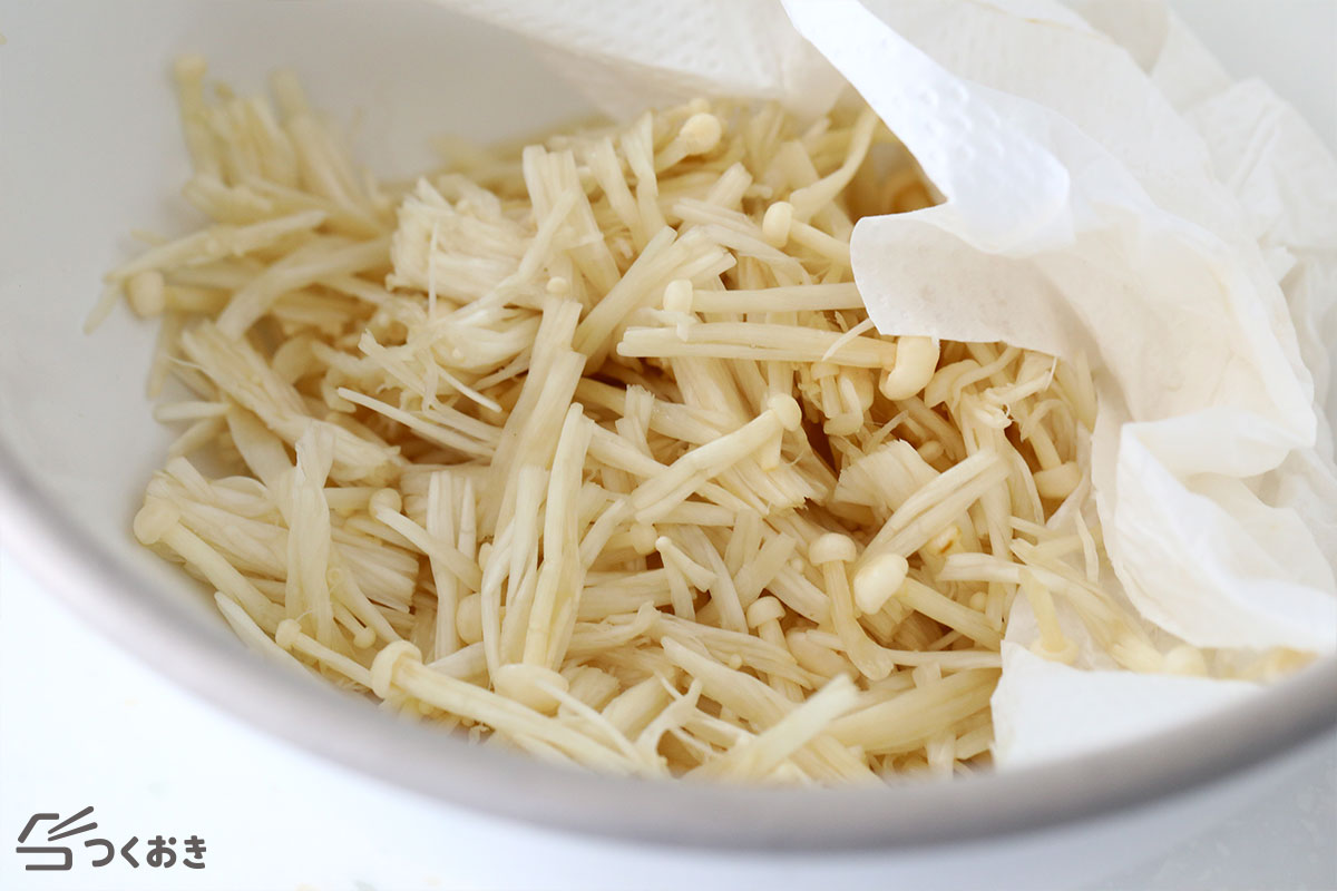 10分で沼！えのきのカリカリチーズ焼きの手順写真その1