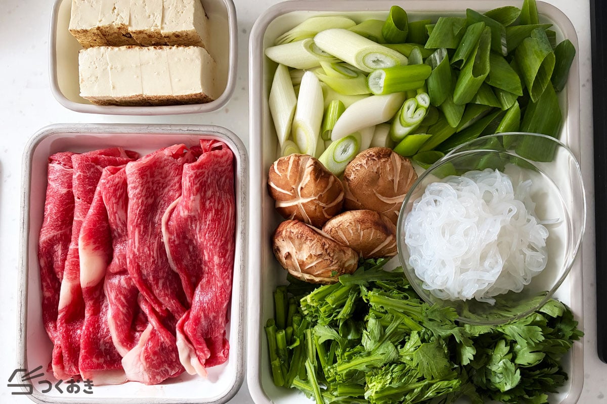 基本のすき焼き（黄金比割り下＆おすすめ具材も）の手順写真その2