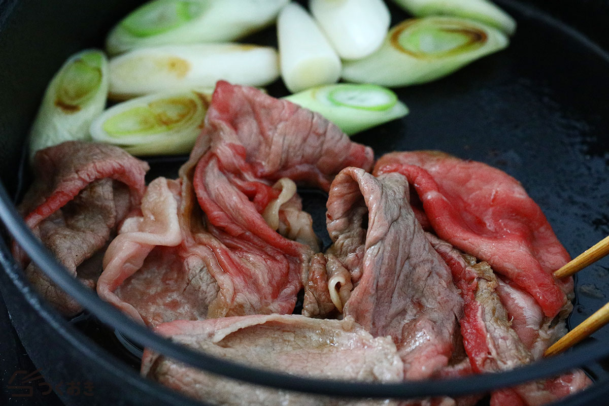 基本のすき焼き（黄金比割り下＆おすすめ具材も）の手順写真その4