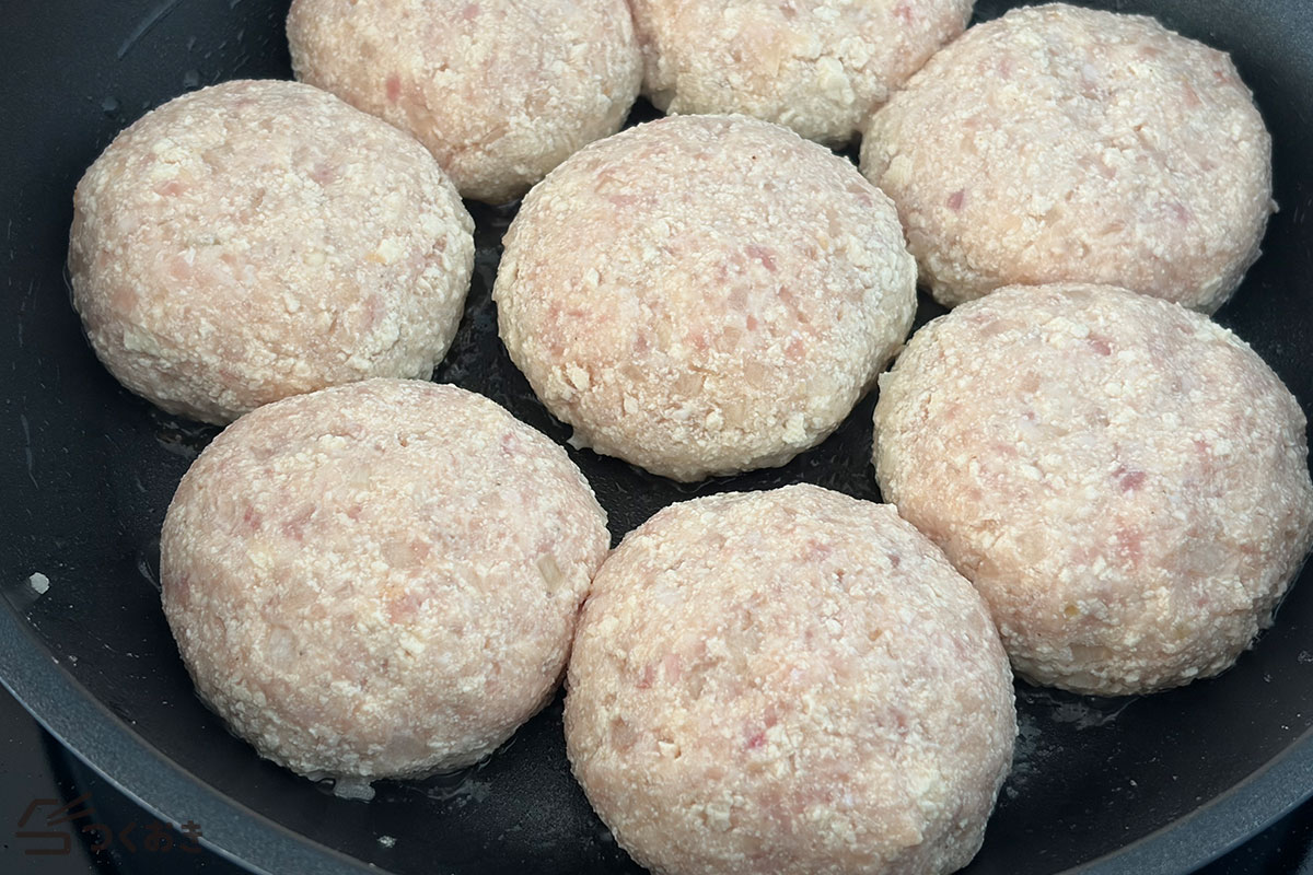 ふわふわジューシー！豆腐ハンバーグの手順写真その2