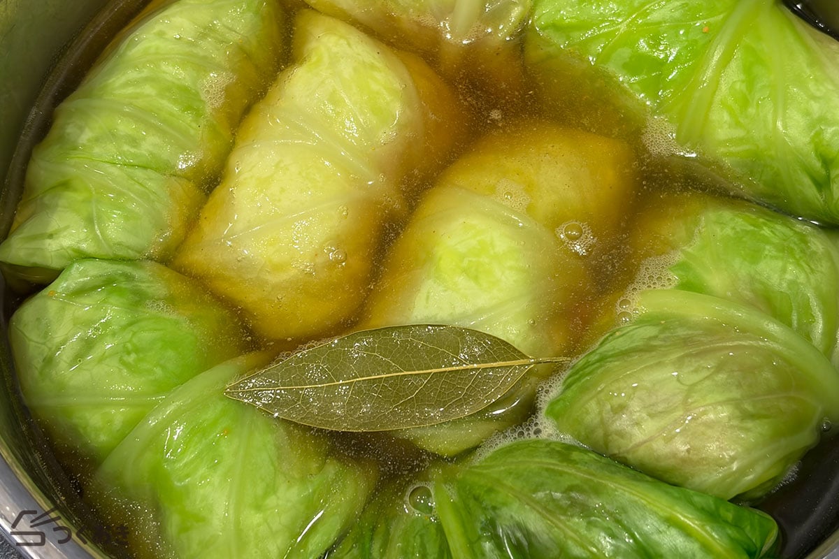 基本のロールキャベツの手順写真その4