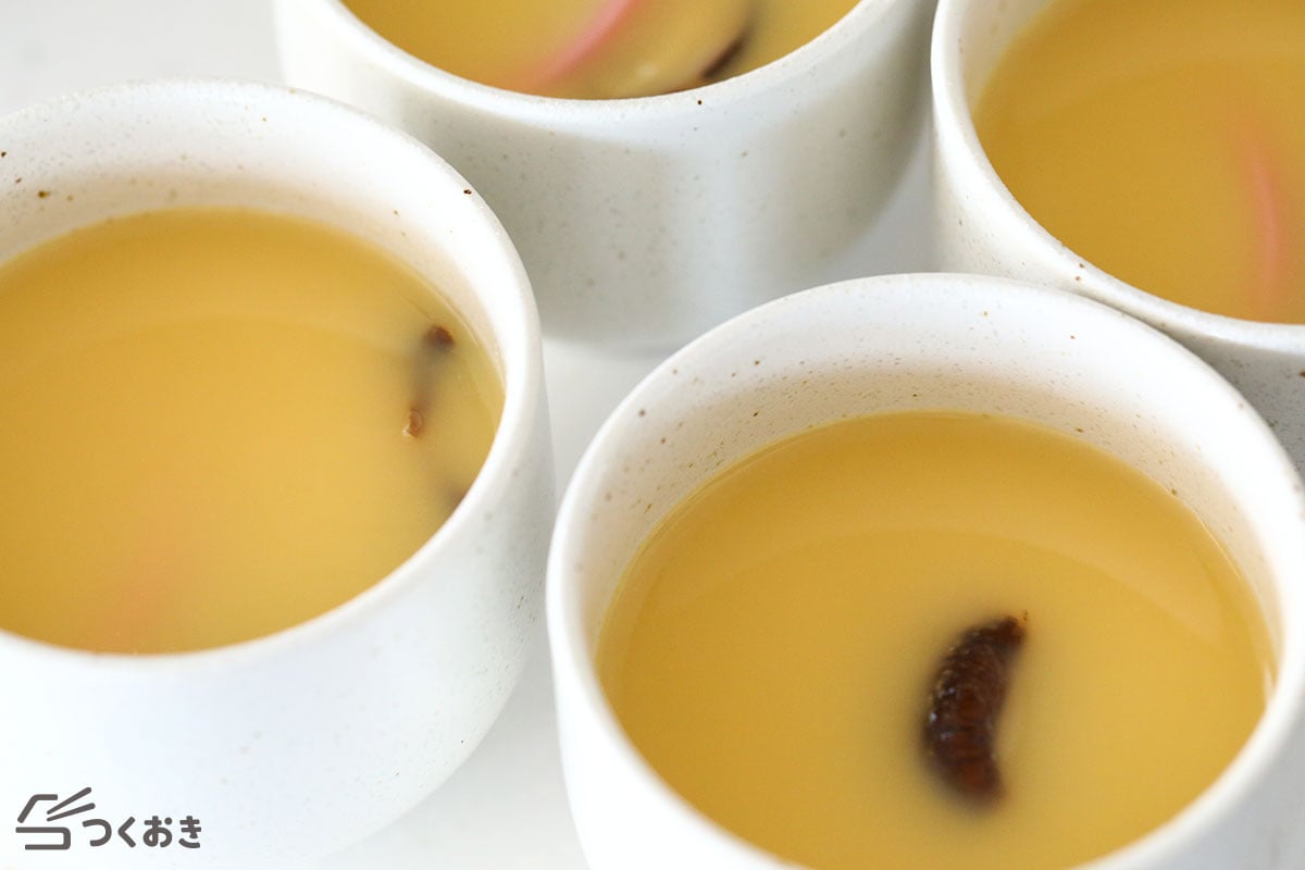 鍋＆白だしで簡単 基本の茶碗蒸しの手順写真その2