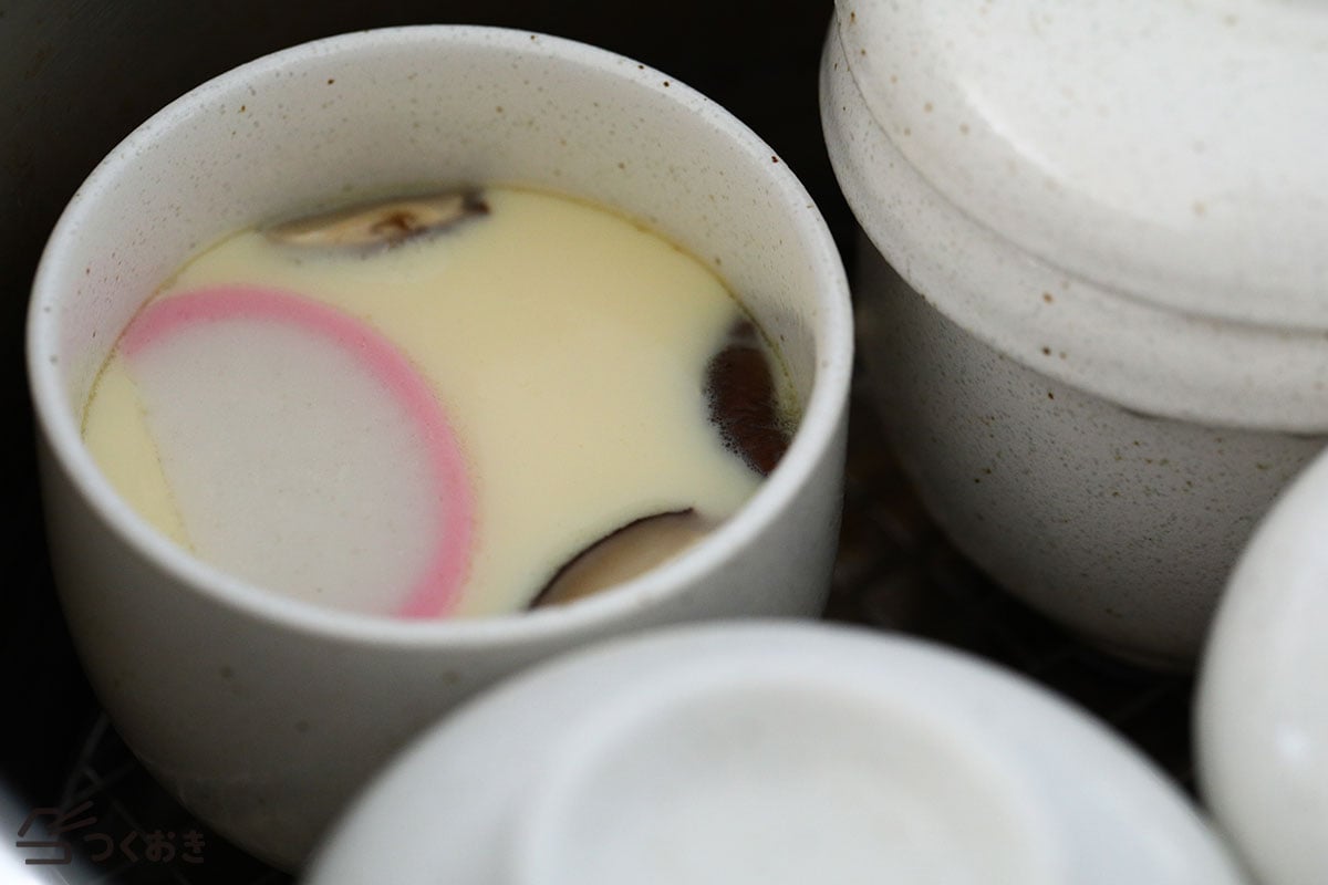 鍋＆白だしで簡単 基本の茶碗蒸しの手順写真その5