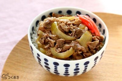 自宅で作れる！基本の牛丼の料理写真