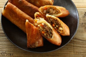 パリッとおいしい 基本の春巻きの写真