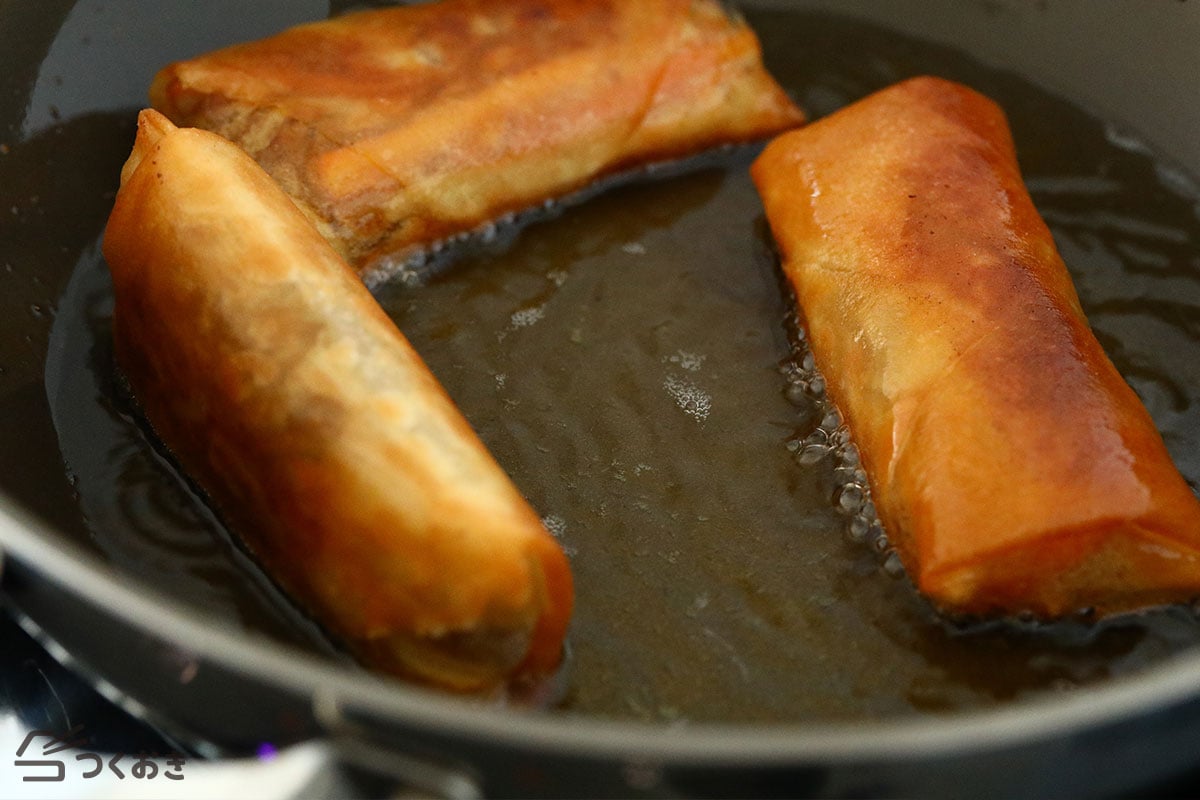 パリッとおいしい 基本の春巻きの手順写真その4