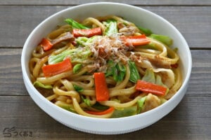 失敗なし！基本の焼きうどんの写真