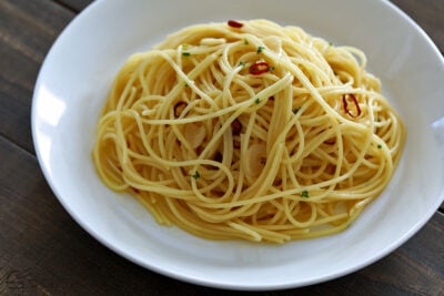 簡単本格的！ペペロンチーノの料理写真