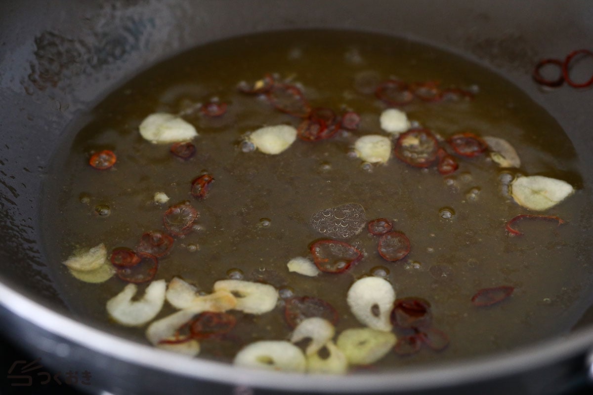 簡単本格的！ペペロンチーノの手順写真その4