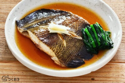 黄金比で味決まる！カレイの煮付けの料理写真