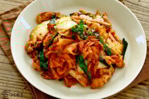 迷わず簡単！豚キムチの写真