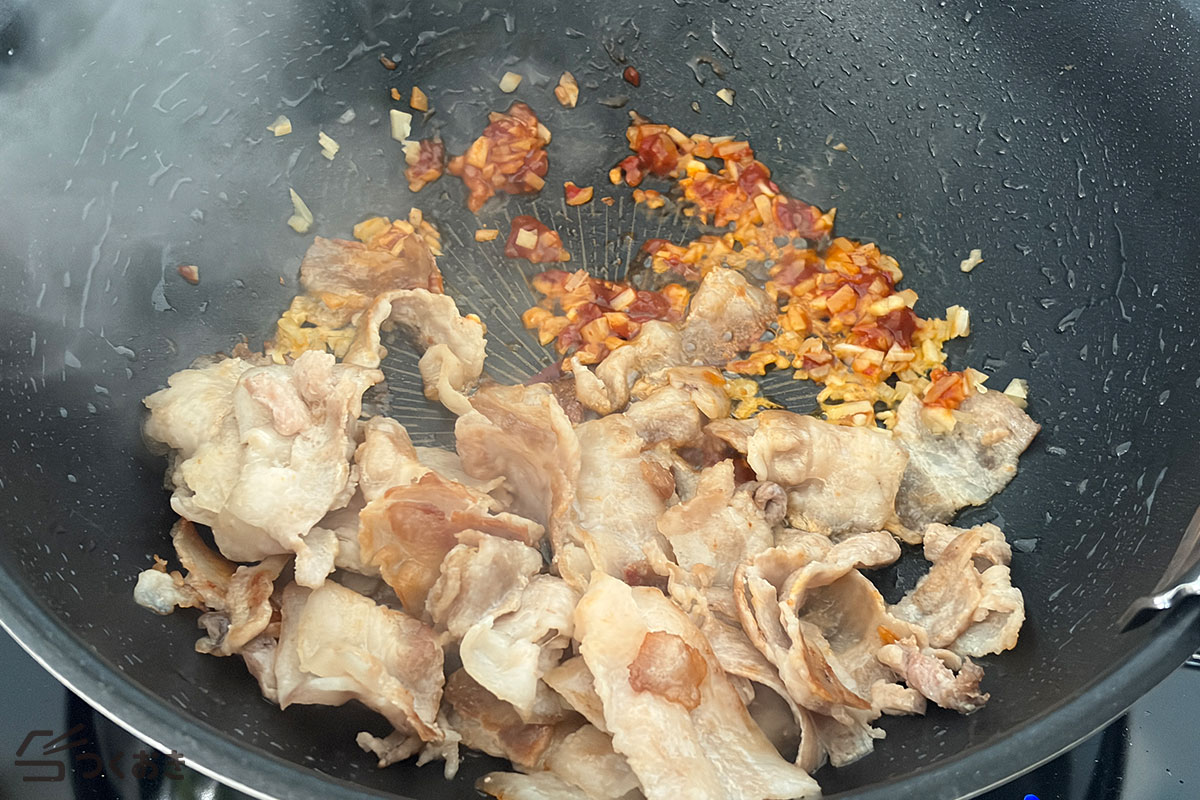 簡単本格的！基本の回鍋肉（ホイコーロー）の手順写真その3