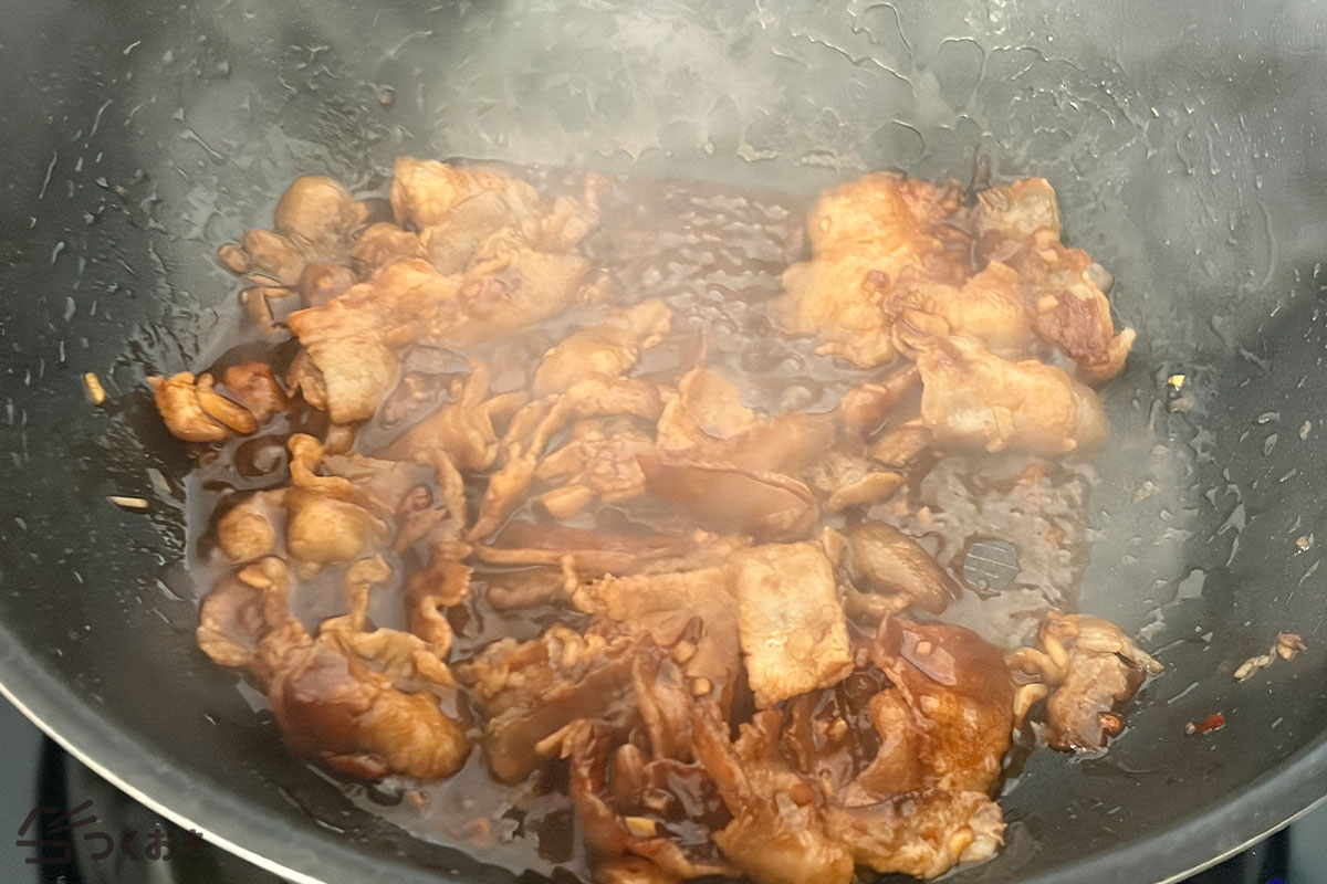 簡単本格的！基本の回鍋肉（ホイコーロー）の手順写真その4