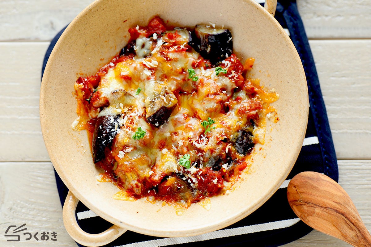 なすのミートソース焼きの写真