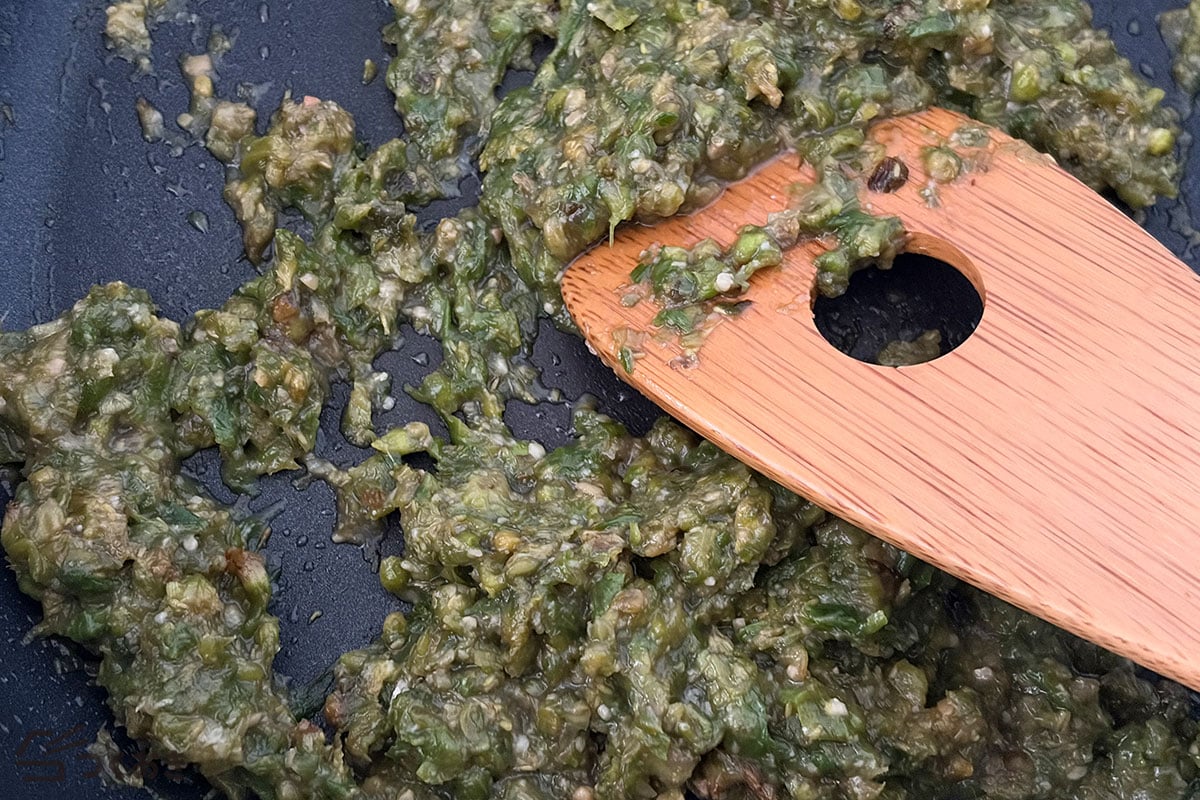 ふき味噌（ふきのとう味噌）の手順写真その5