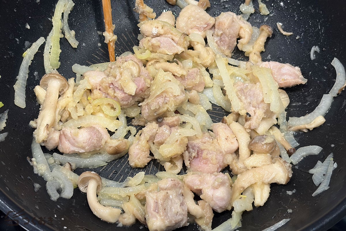 基本のマカロニグラタンの手順写真その3