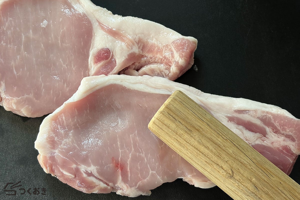 お肉やわらか＆絶品ソース！トンテキの手順写真その2