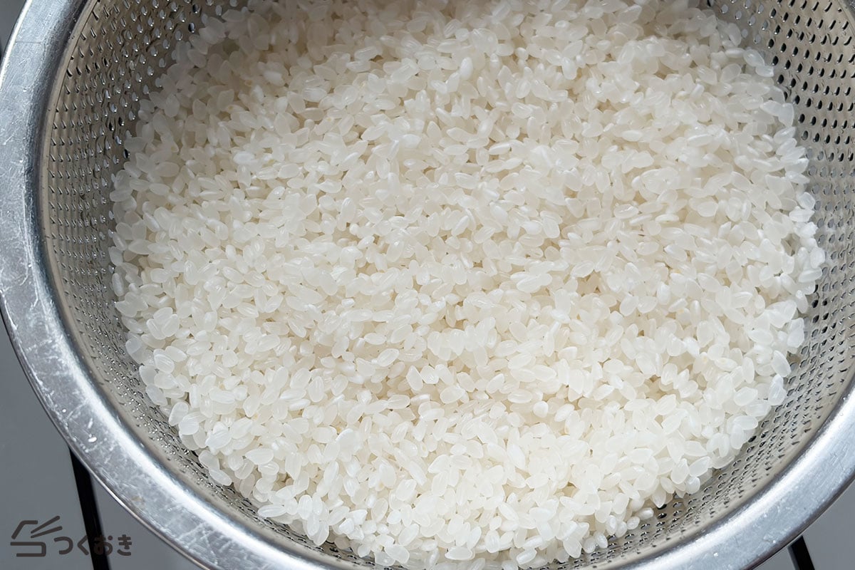 基本のたけのこご飯の手順写真その1