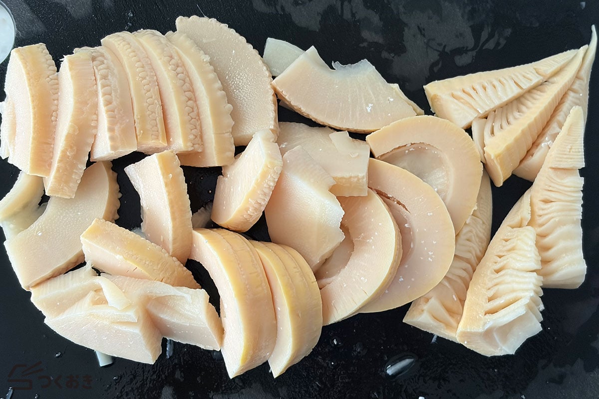 たけのこの煮物（土佐煮）の手順写真その1