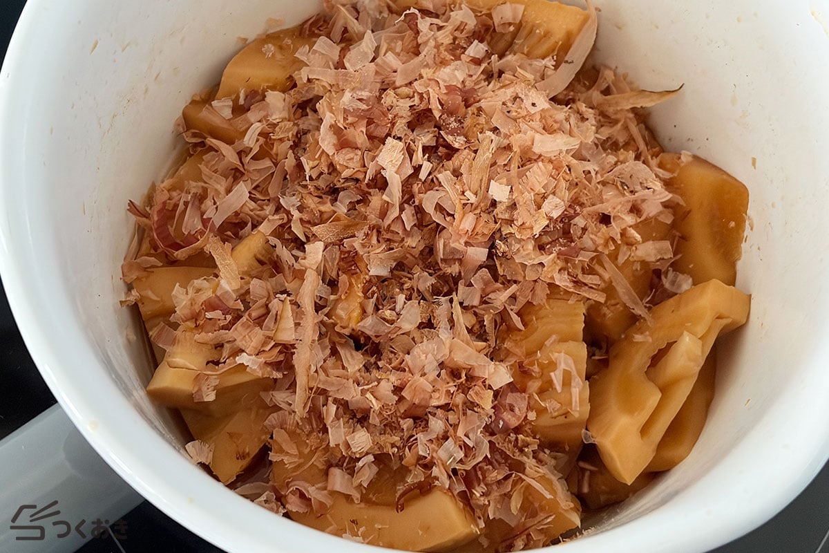 たけのこの煮物（土佐煮）の手順写真その3