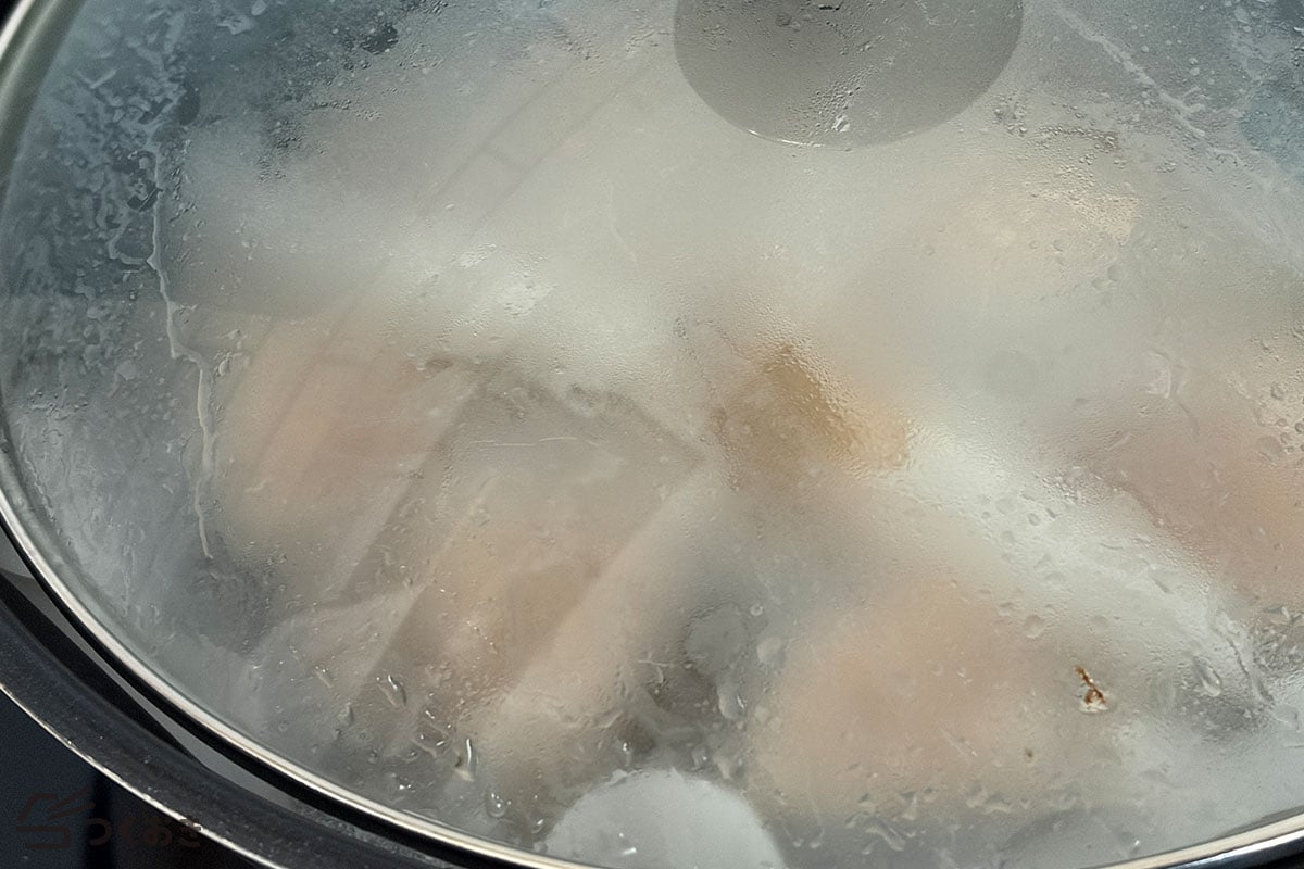 普通の鍋でとろとろ！豚の角煮の手順写真その4