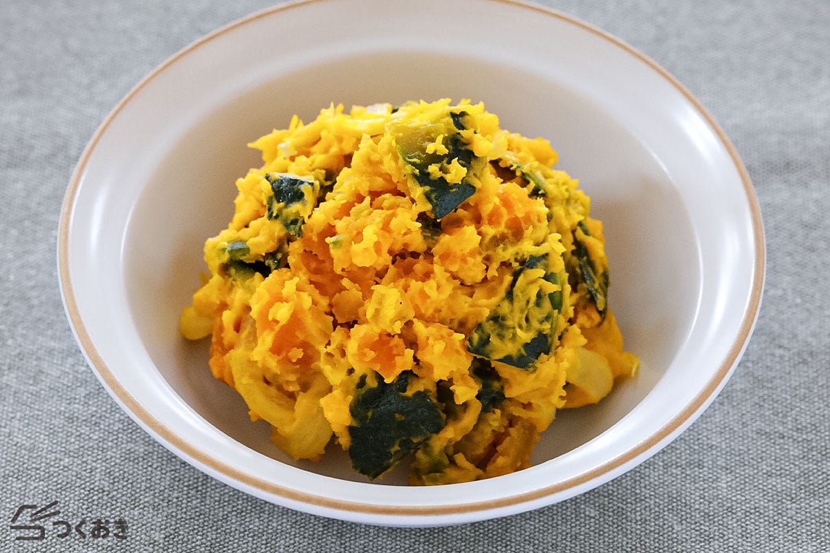 レンジで簡単絶品！基本のかぼちゃサラダ