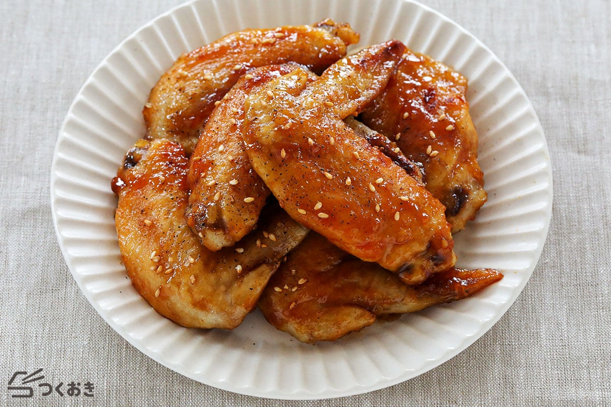 フライパンで簡単！手羽先の甘辛焼き