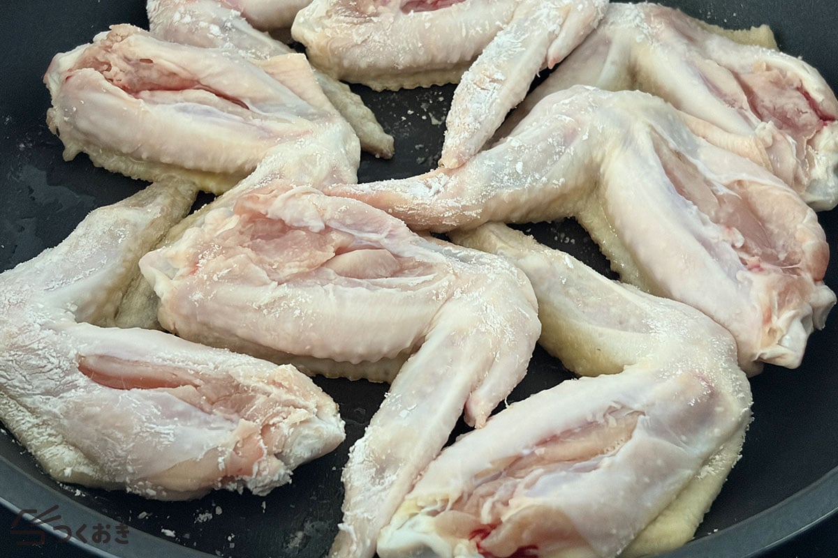 フライパンで簡単！手羽先の甘辛焼きの手順写真その3
