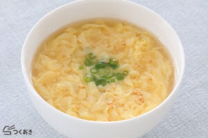 簡単ふわふわ！基本の中華風卵スープの写真