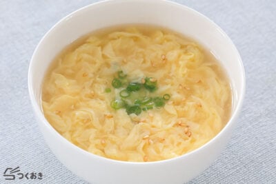 簡単ふわふわ！基本の中華風卵スープ